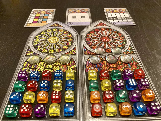 Dit is een foto van het spel The Great Facades Life EN - Sagrada te koop bij Speldorado Spellenwinkel Delft