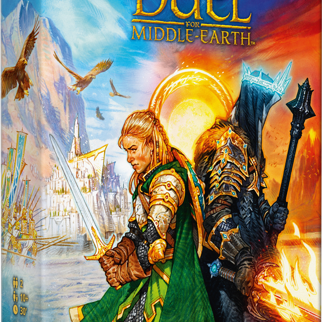 Dit is een foto van het spel The lord of the Rings Duel for Middle Earth -NL te koop bij Speldorado Spellenwinkel Delft