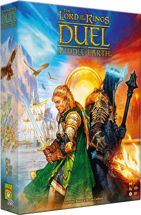 The lord of the Rings Duel for Middle Earth -NL – strategisch kaartspel – 2 spelers