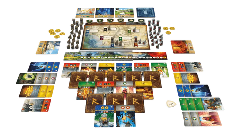 Dit is een foto van het spel The lord of the Rings Duel for Middle Earth -NL te koop bij Speldorado Spellenwinkel Delft