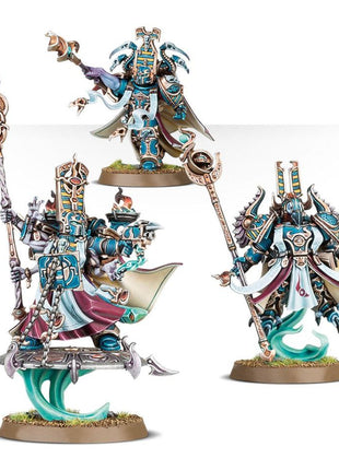 Dit is een afbeelding van het miniatuur Exalted Sorcerers - Thousand Sons voor het spel Warhammer, te koop bij Tabletop Miniature Wargames spellenwinkel Speldorado in delft