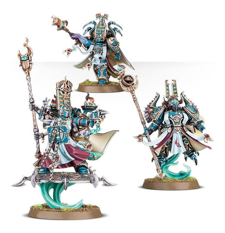 Dit is een afbeelding van het miniatuur Exalted Sorcerers - Thousand Sons voor het spel Warhammer, te koop bij Tabletop Miniature Wargames spellenwinkel Speldorado in delft
