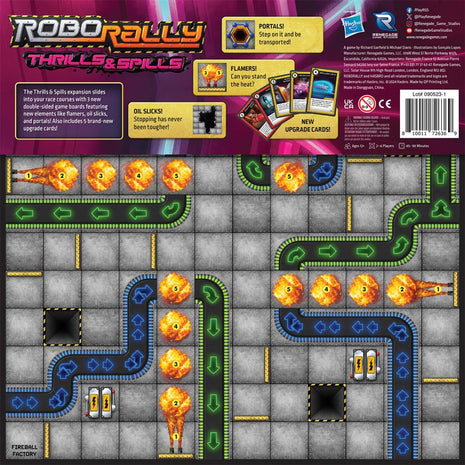 Thrills and Spills Expansion - Robo Rally – strategisch bordspel – 2 tot 6 spelers