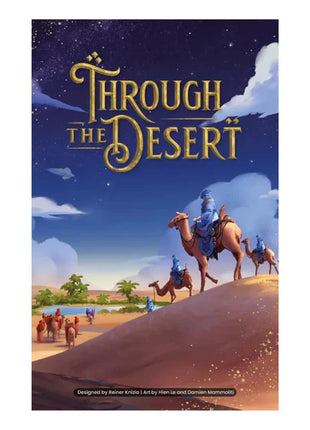 Through the Desert - EN – strategisch bordspel – 2 tot 4 spelers