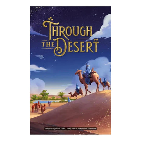Through the Desert - EN – strategisch bordspel – 2 tot 4 spelers
