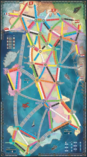 Dit is een foto van het spel Ticket to Ride - Japan/Italy EN-NL te koop bij Speldorado Spellenwinkel Delft
