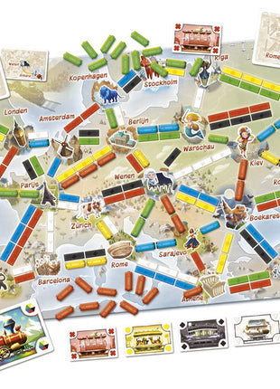 Dit is een foto van het spel Ticket to Ride Mijn Eerste Reis - NL te koop bij Speldorado Spellenwinkel Delft