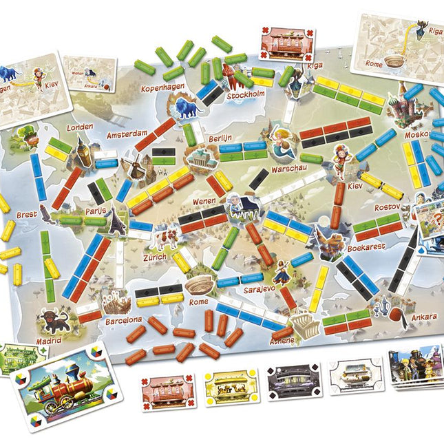 Dit is een foto van het spel Ticket to Ride Mijn Eerste Reis - NL te koop bij Speldorado Spellenwinkel Delft