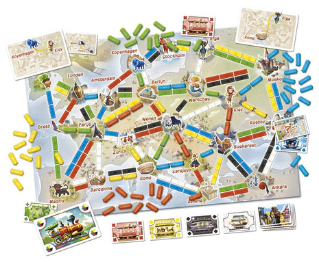 Dit is een foto van het spel Ticket to Ride Mijn Eerste Reis - NL te koop bij Speldorado Spellenwinkel Delft
