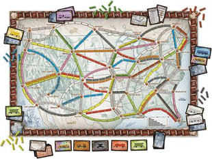 Dit is een foto van het spel Ticket to Ride USA - NL te koop bij Speldorado Spellenwinkel Delft