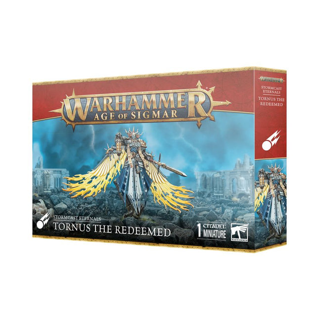 Dit is een foto van het spel Tornus The Redeemed - Stormcast Eternals te koop bij Speldorado Spellenwinkel Delft