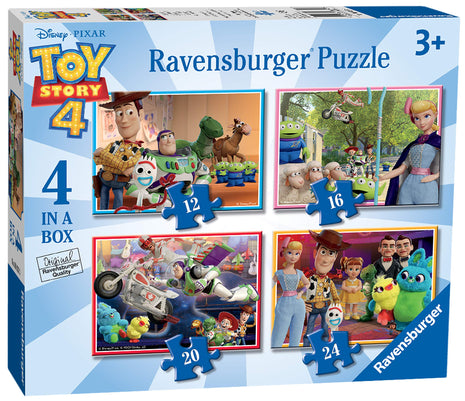 Ravensburger puzzel "Spelende dino's - 2x24 stukjes" - 2x24 stukjes