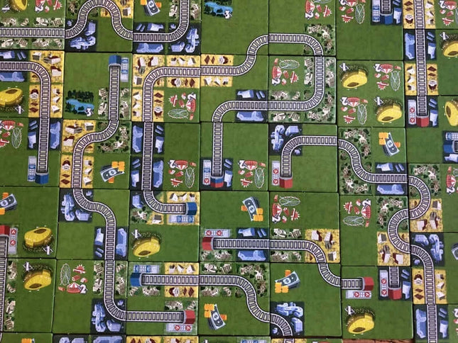 Dit is een foto van het spel Traintopia - EN te koop bij Speldorado Spellenwinkel Delft