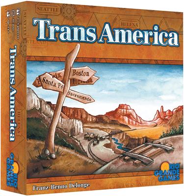 Dit is een foto van het spel Trans America - EN te koop bij Speldorado Spellenwinkel Delft