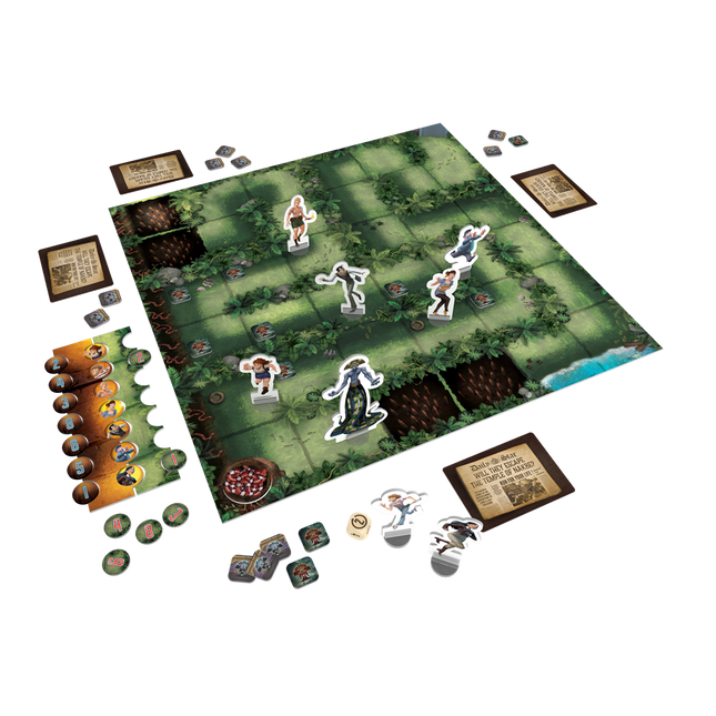 Dit is een foto van het spel Treasures of Nakbe te koop bij Speldorado Spellenwinkel Delft