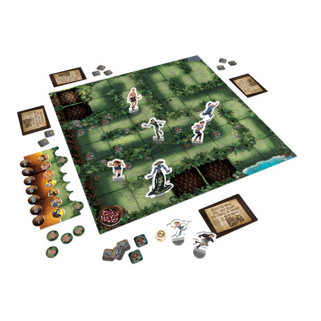 Dit is een foto van het spel Treasures of Nakbe te koop bij Speldorado Spellenwinkel Delft