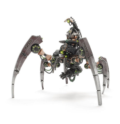 Dit is een afbeelding van het miniatuur Triarch Stalker - Necrons voor het spel Warhammer, te koop bij Tabletop Miniature Wargames spellenwinkel Speldorado in delft