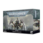 Dit is een afbeelding van het miniatuur Triarch Stalker - Necrons voor het spel Warhammer, te koop bij Tabletop Miniature Wargames spellenwinkel Speldorado in delft