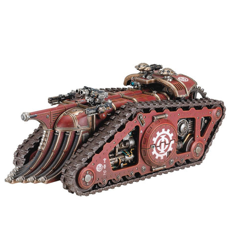 Dit is een afbeelding van het miniatuur Triaros Armoured Conveyor - Mechanicum voor het spel Warhammer, te koop bij Tabletop Miniature Wargames spellenwinkel Speldorado in delft