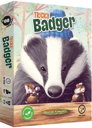 Tricky Badger- NL - EN – gezellig kaartspel – 3 tot 5 spelers