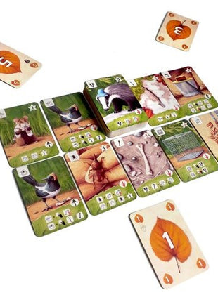 Dit is een foto van het spel Tricky Badger- NL - EN te koop bij Speldorado Spellenwinkel Delft