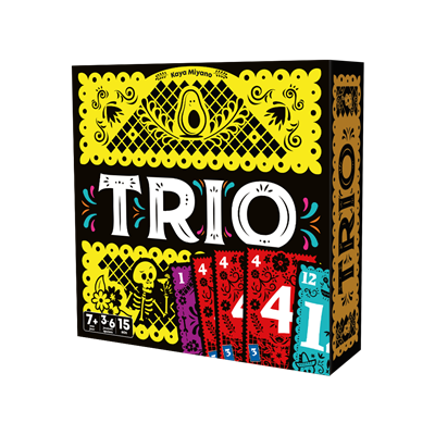 TRIO – gezellig kaartspel – 4 tot 10 spelers