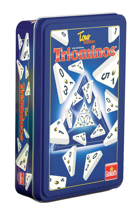 Triominos Tour Edition – gezellig bordspel – 2 tot 4 spelers
