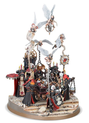 Dit is een afbeelding van het miniatuur The Triumph Of Saint Katherine - Adepta Sororitas voor het spel Warhammer, te koop bij Tabletop Miniature Wargames spellenwinkel Speldorado in delft