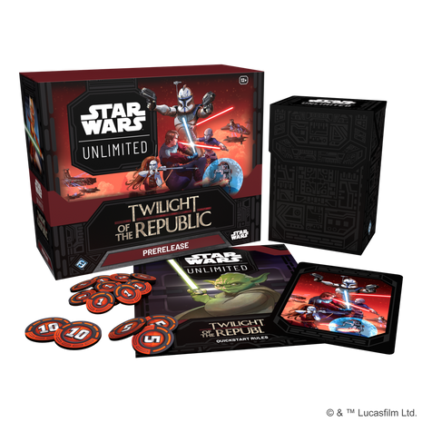 Star Wars Unlimited Twilight of the Republic Pre release– set Twilight of the Republic - Box
