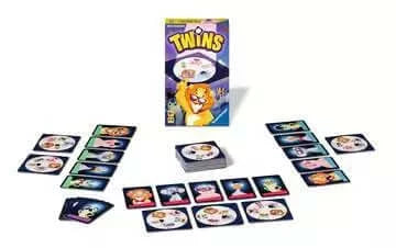 Dit is een foto van het spel Pocketspel Twins te koop bij Speldorado Spellenwinkel Delft