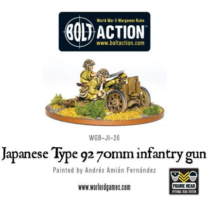 Dit is een foto van het spel Japanese Type 92 70mm Infantry Gun te koop bij Speldorado Spellenwinkel Delft