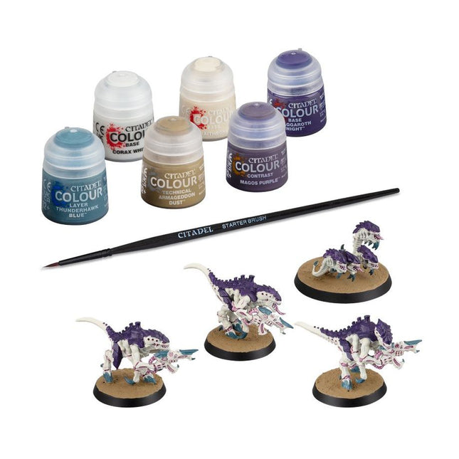 Dit is een foto van het spel Tyranid Paint Set - Tyranids te koop bij Speldorado Spellenwinkel Delft