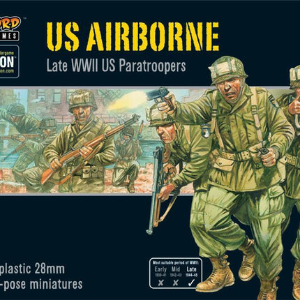 Dit is een foto van het spel US Airborne te koop bij Speldorado Spellenwinkel Delft