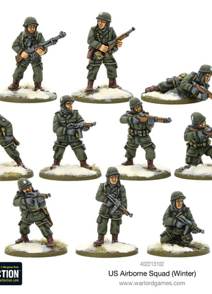 Dit is een foto van het spel US Airborne Squad (Winter) te koop bij Speldorado Spellenwinkel Delft