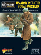 US Army Infantry Squad (Winter) voor Bolt Action - amerikanen infantry schaal 1:58 miniatuur