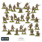 US Rangers voor Bolt Action - amerikanen infantry schaal 1:58 miniatuur