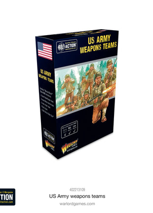 US Army Weapons Teams voor Bolt Action - amerikanen infantry schaal 1:58 miniatuur