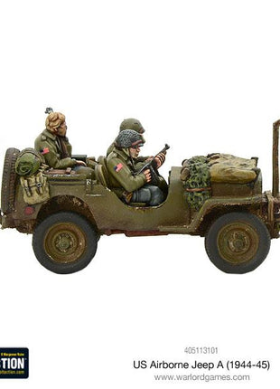 Dit is een foto van het spel US Airborne Jeep (1944-45) te koop bij Speldorado Spellenwinkel Delft