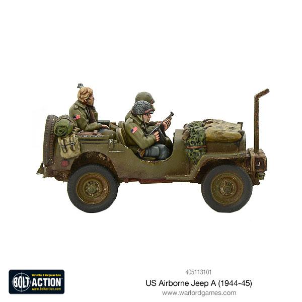 Dit is een foto van het spel US Airborne Jeep (1944-45) te koop bij Speldorado Spellenwinkel Delft