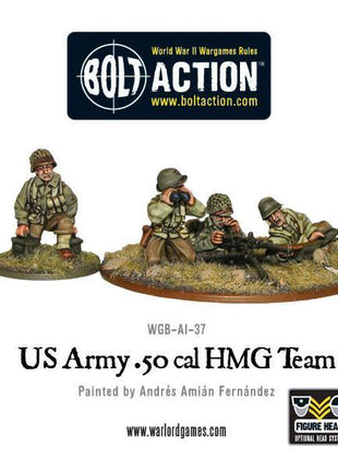 Dit is een foto van het spel US Army 50 Cal HMG Team te koop bij Speldorado Spellenwinkel Delft