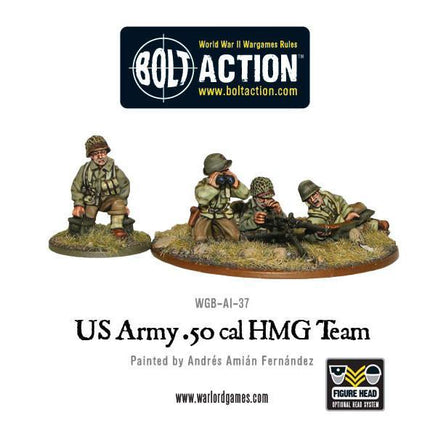 Dit is een foto van het spel US Army 50 Cal HMG Team te koop bij Speldorado Spellenwinkel Delft