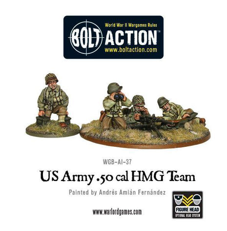 Dit is een foto van het spel US Army 50 Cal HMG Team te koop bij Speldorado Spellenwinkel Delft