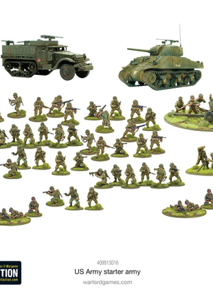 Dit is een foto van het spel US Army Starter Army te koop bij Speldorado Spellenwinkel Delft