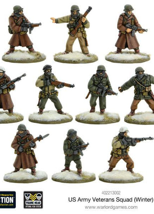 Dit is een foto van het spel US Army Veterans Squad (Winter) te koop bij Speldorado Spellenwinkel Delft