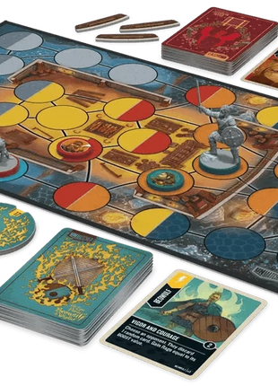 Dit is een foto van het spel Roodkapje vs Beowulf  Unmatched te koop bij Speldorado Spellenwinkel Delft