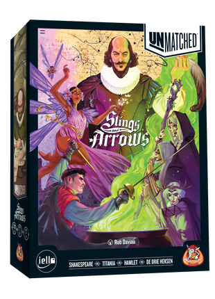 Unmatched: Slings & Arrows – strategisch bordspel – 2 tot 4 spelers