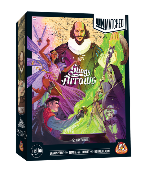 Unmatched: Slings & Arrows – strategisch bordspel – 2 tot 4 spelers