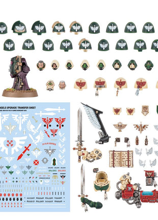 Dit is een afbeelding van het miniatuur Upgrades And Transfers - Dark Angels voor het spel Warhammer, te koop bij Tabletop Miniature Wargames spellenwinkel Speldorado in delft