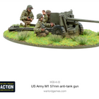 Dit is een foto van het spel US Army M1 57mm Anti-Tank Team te koop bij Speldorado Spellenwinkel Delft