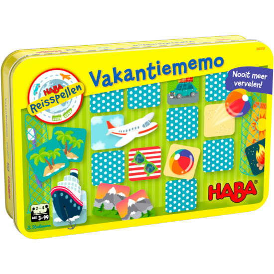 Haba Reisspellen – Vakantiememo